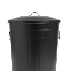 Habitat 49 Litre Trash Can Bin - Black 11 Habitat 49 Litre Trash Can Bin - Black -Habitat 9212882 R Z004A