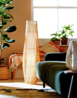 Habitat Sirit Floor Lamp - Natural -Habitat 9218783 R Z002C