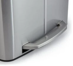 Habitat 40 Litre Recycling Bin - Stainless Steel -Habitat 9307498 R Z003A