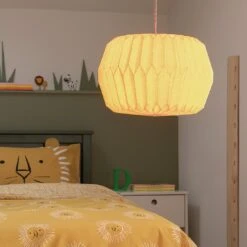 Habitat Kids Play Paper Shade - Yellow -Habitat 9309829 R Z001C