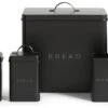 Habitat 7 Piece Carbon Steel Storage Set - Black -Habitat 9310461 R Z001A