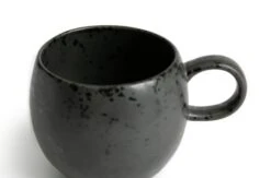 Habitat Set Of 4 Preto Stoneware Mugs -Habitat 9310784 R Z004A