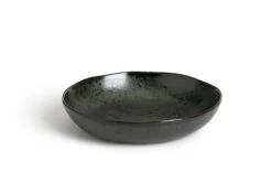 Habitat Preto 4 Piece Stoneware Pasta Bowls - Black -Habitat 9310791 R Z002A