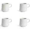 Habitat Addison Set Of 4 Speckled Mugs - White 1 Habitat Addison Set Of 4 Speckled Mugs - White -Habitat 9311594 R Z001A