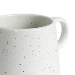 Habitat Addison Set Of 4 Speckled Mugs - White -Habitat 9311594 R Z003A