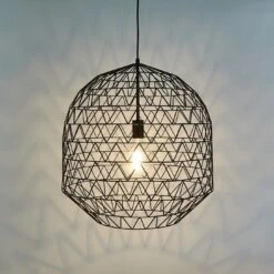 Habitat Moore Ceiling Light - Black -Habitat 9312926 R Z002C