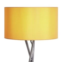 Habitat Tripod Floor Lamp - Mustard And Chrome 14 Habitat Tripod Floor Lamp - Mustard And Chrome -Habitat 9336335 R Z006A
