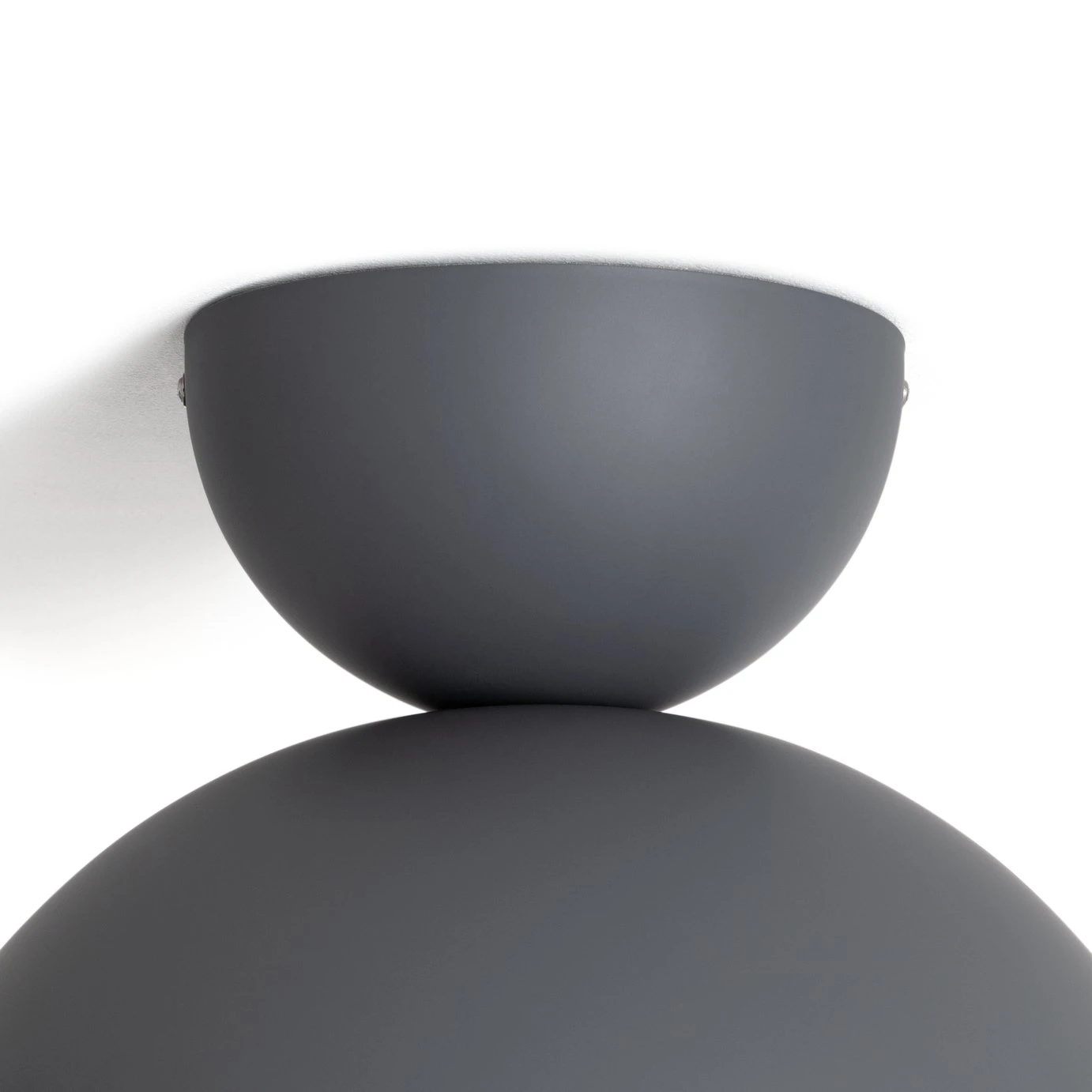 Habitat Metal Diablo Flush To Ceiling Light - Grey 6 Habitat Metal Diablo Flush To Ceiling Light - Grey - Image 4