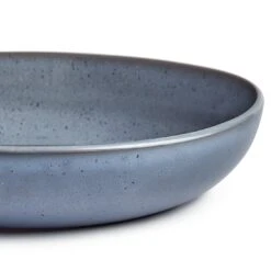 Habitat Evora 4 Piece Stoneware Pasta Bowls - Blue 10 Habitat Evora 4 Piece Stoneware Pasta Bowls - Blue -Habitat 9358650 R Z004A