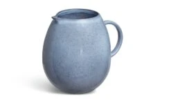 Habitat Evora Stoneware Jug - Blue -Habitat 9372681 R Z003A