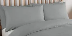 Habitat Cool Tencel Cotton Dove Grey Bedding Set - Single 11 Habitat Cool Tencel Cotton Dove Grey Bedding Set - Single -Habitat 9376113 R Z005A