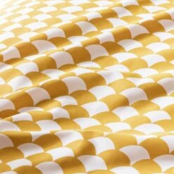 Habitat Cotton Scallop Yellow Reversible Bedding Set -Double 17 Habitat Cotton Scallop Yellow Reversible Bedding Set -Double -Habitat 9377428 R Z006A