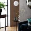 Habitat Sagara Opal Shelf Floor Lamp - Black -Habitat 9401318 R Z001A