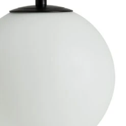Habitat Sagara Opal Shelf Floor Lamp - Black -Habitat 9401318 R Z002A