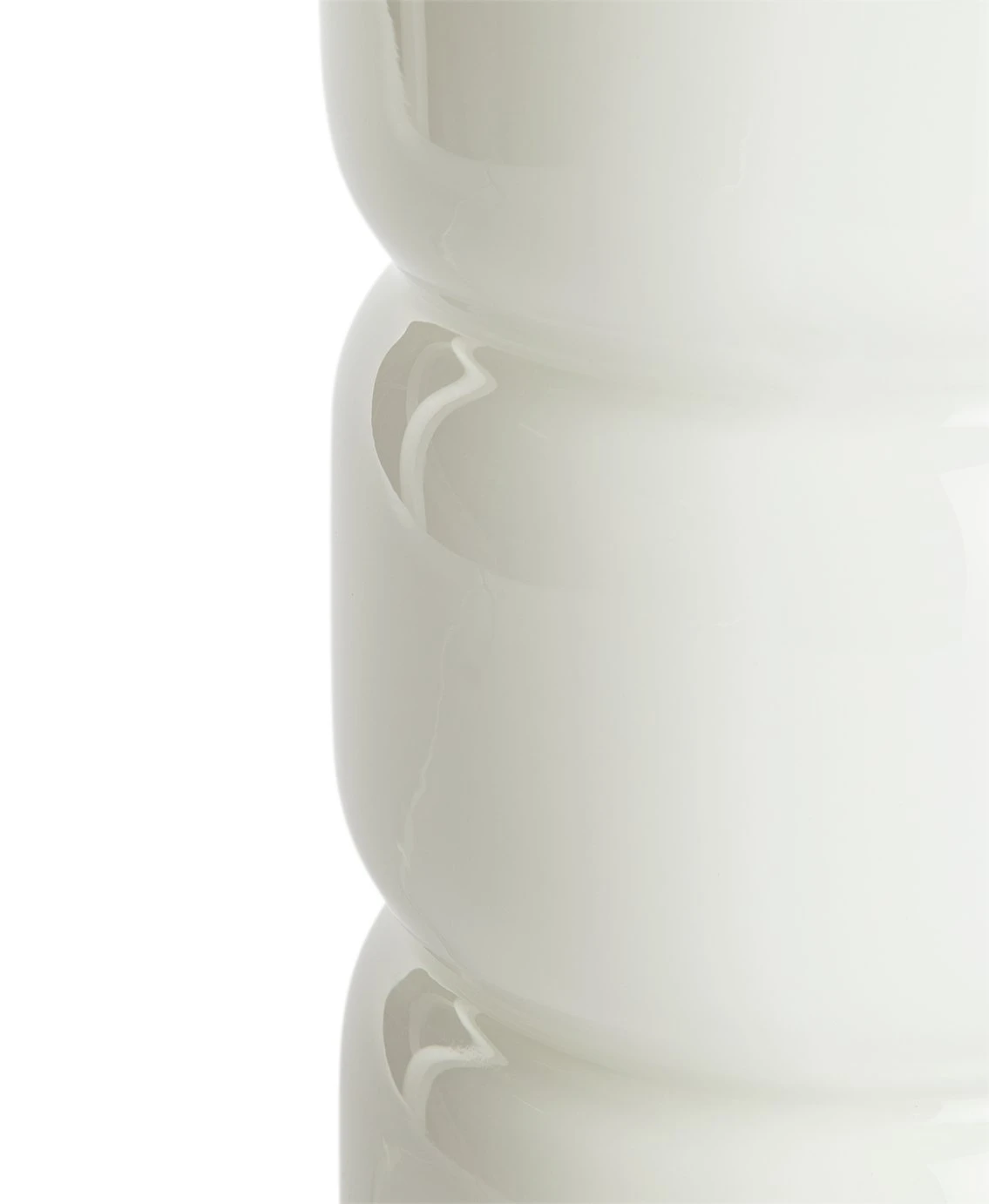 Habitat Parr Glass Column Table Lamp - White 6 Habitat Parr Glass Column Table Lamp - White - Image 4