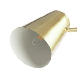 Habitat Iras Brass 2 Light Floor Lamp - Gold 12 Habitat Iras Brass 2 Light Floor Lamp - Gold -Habitat 9404834 R Z002A