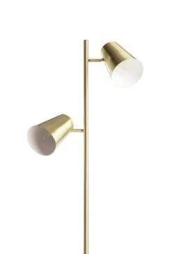Habitat Iras Brass 2 Light Floor Lamp - Gold 15 Habitat Iras Brass 2 Light Floor Lamp - Gold -Habitat 9404834 R Z005A
