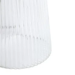 Habitat Le Marais Ribbed Glass Table Lamp Base Only - Clear 11 Habitat Le Marais Ribbed Glass Table Lamp Base Only - Clear -Habitat 9404968 R Z003A