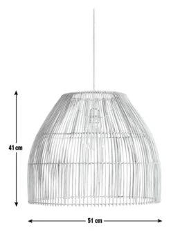Habitat Emillius Rattan Pendant Shade -Habitat 9404982 R E001