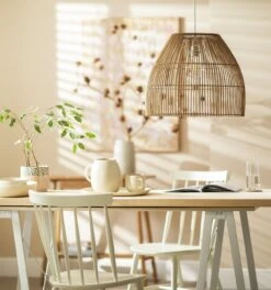 Habitat Emillius Rattan Pendant Shade -Habitat 9404982 R Z002C