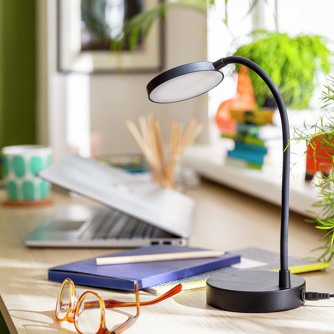 Habitat Mopsa LED Desk Lamp - Black 3 Habitat Mopsa LED Desk Lamp - Black
