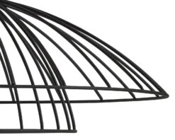 Habitat Kiso 2 Tier Wire Pendant Shade - Black 9 Habitat Kiso 2 Tier Wire Pendant Shade - Black -Habitat 9406430 R Z002A