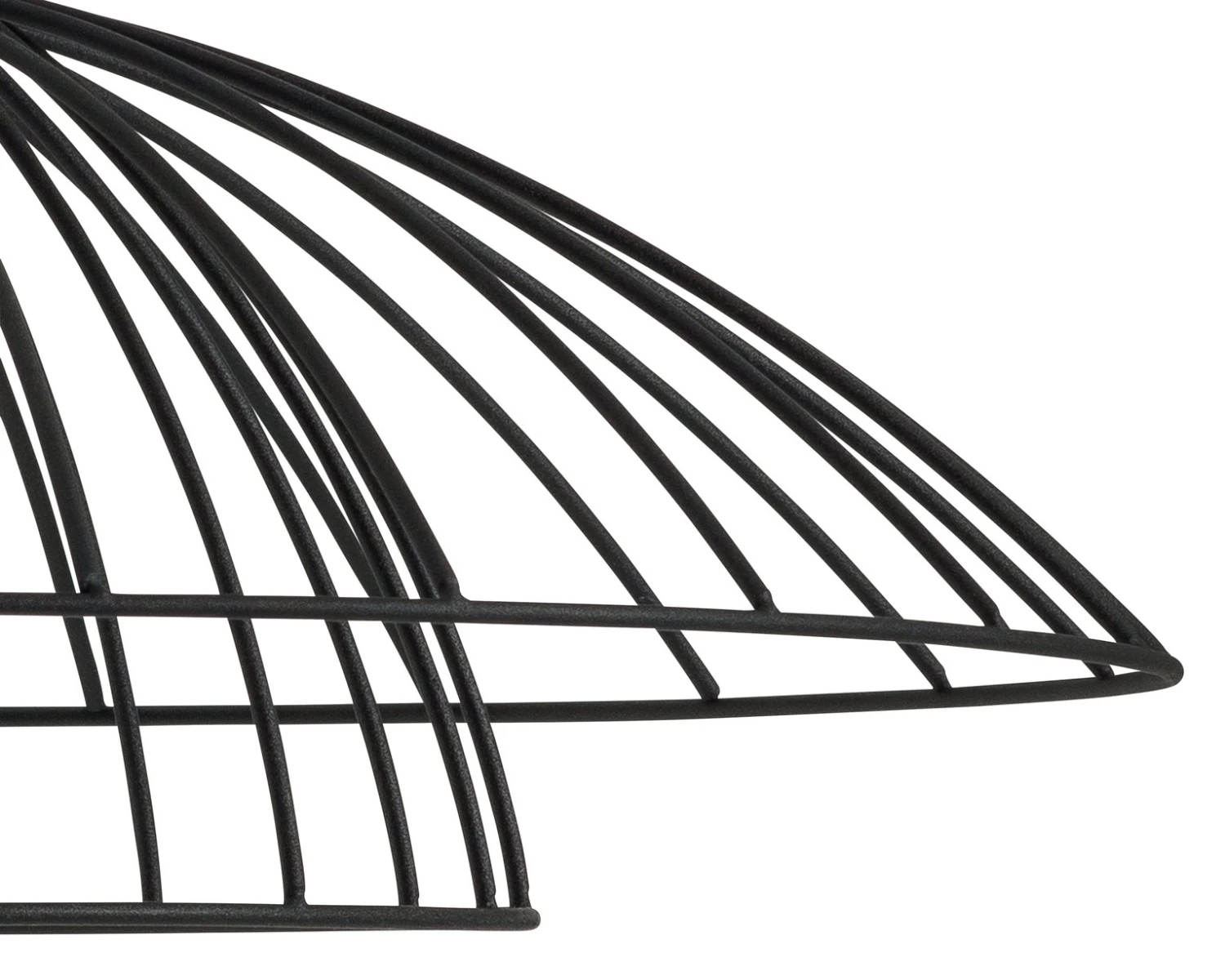 Habitat Kiso 2 Tier Wire Pendant Shade - Black 5 Habitat Kiso 2 Tier Wire Pendant Shade - Black - Image 3