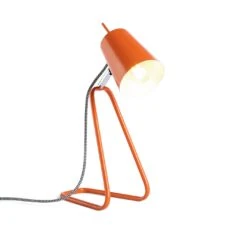 Habitat Lizzie Desk Lamp - Orange -Habitat 9407707 R Z003C
