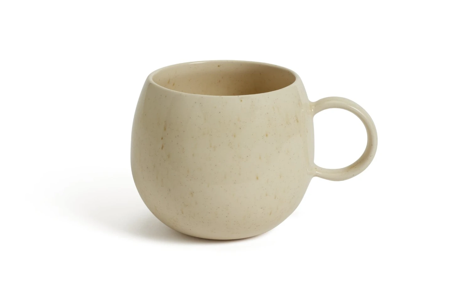 Habitat Evora Set Of 4 Stoneware Mugs - Natural 4 Habitat Evora Set Of 4 Stoneware Mugs - Natural - Image 2