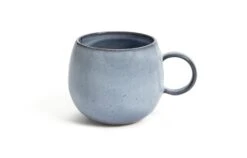 Habitat Evora Set Of 4 Stoneware Mugs - Blue 7 Habitat Evora Set Of 4 Stoneware Mugs - Blue -Habitat 9421745 R Z002A