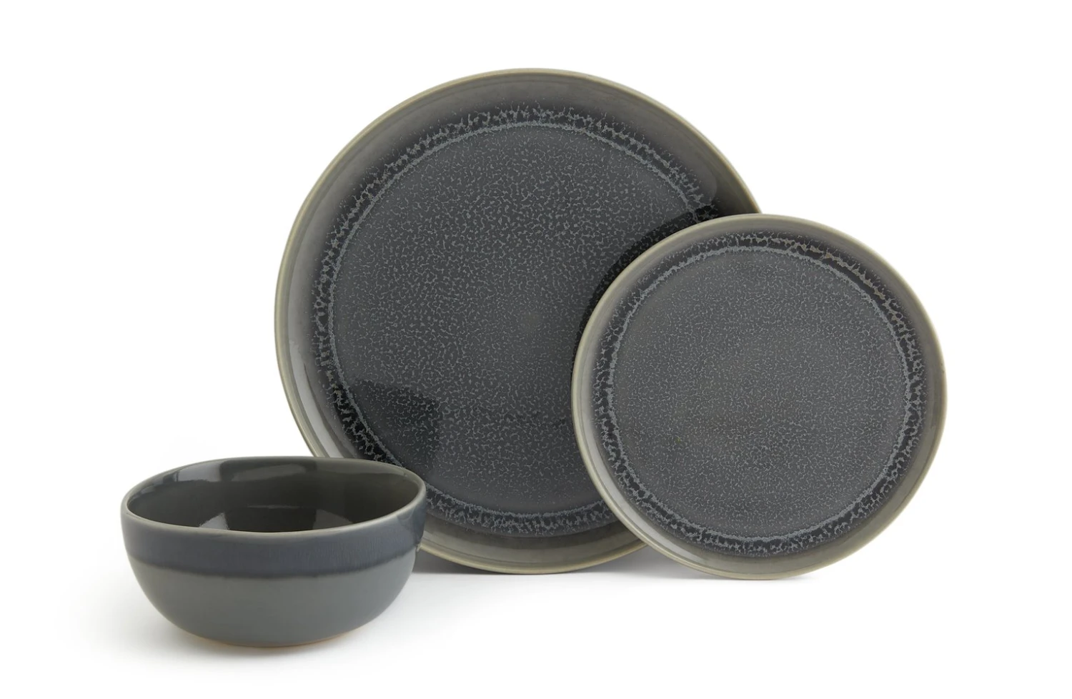 Habitat Evora 12 Piece Stoneware Dinner Set - Green 3 Habitat Evora 12 Piece Stoneware Dinner Set - Green