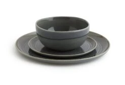 Habitat Evora 12 Piece Stoneware Dinner Set - Green 10 Habitat Evora 12 Piece Stoneware Dinner Set - Green -Habitat 9424254 R Z002A