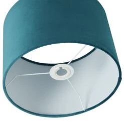 Habitat 30cm Velvet Shade - Teal -Habitat 9425181 R Z003A