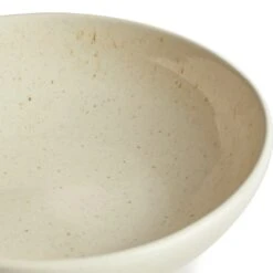 Habitat Evora 4 Piece Stoneware Pasta Bowls - Natural -Habitat 9428061 R Z005A