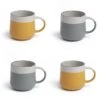 Habitat Set Of 4 Speckle Mugs -Habitat 9430437 R Z001A