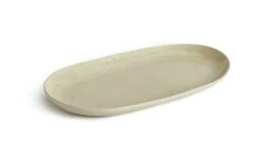 Habitat Evora Stoneware Serving Platter - Natural 11 Habitat Evora Stoneware Serving Platter - Natural -Habitat 9438161 R Z003A