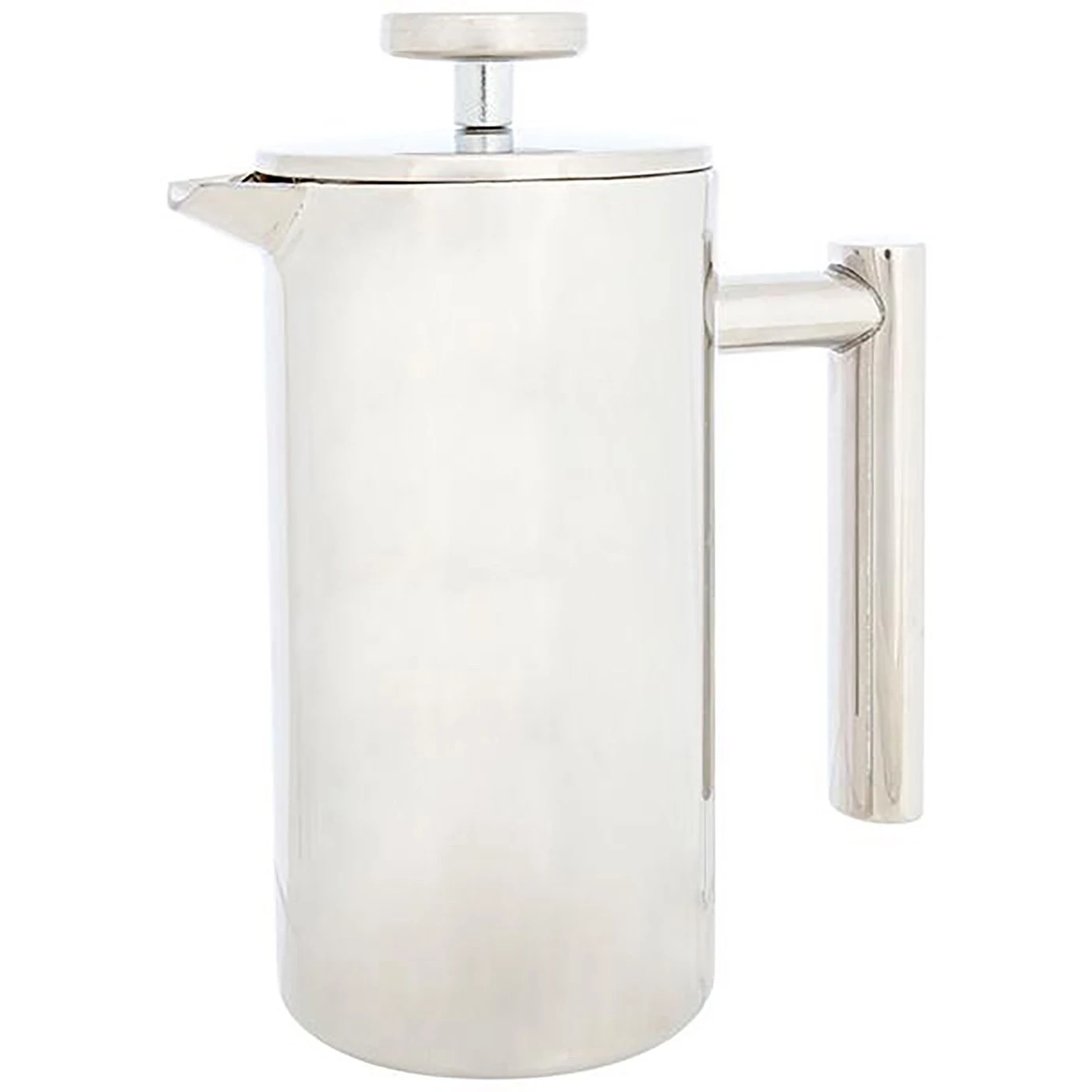 Habitat 3 Cup Double Walled Cafetiere - Silver 3 Habitat 3 Cup Double Walled Cafetiere - Silver
