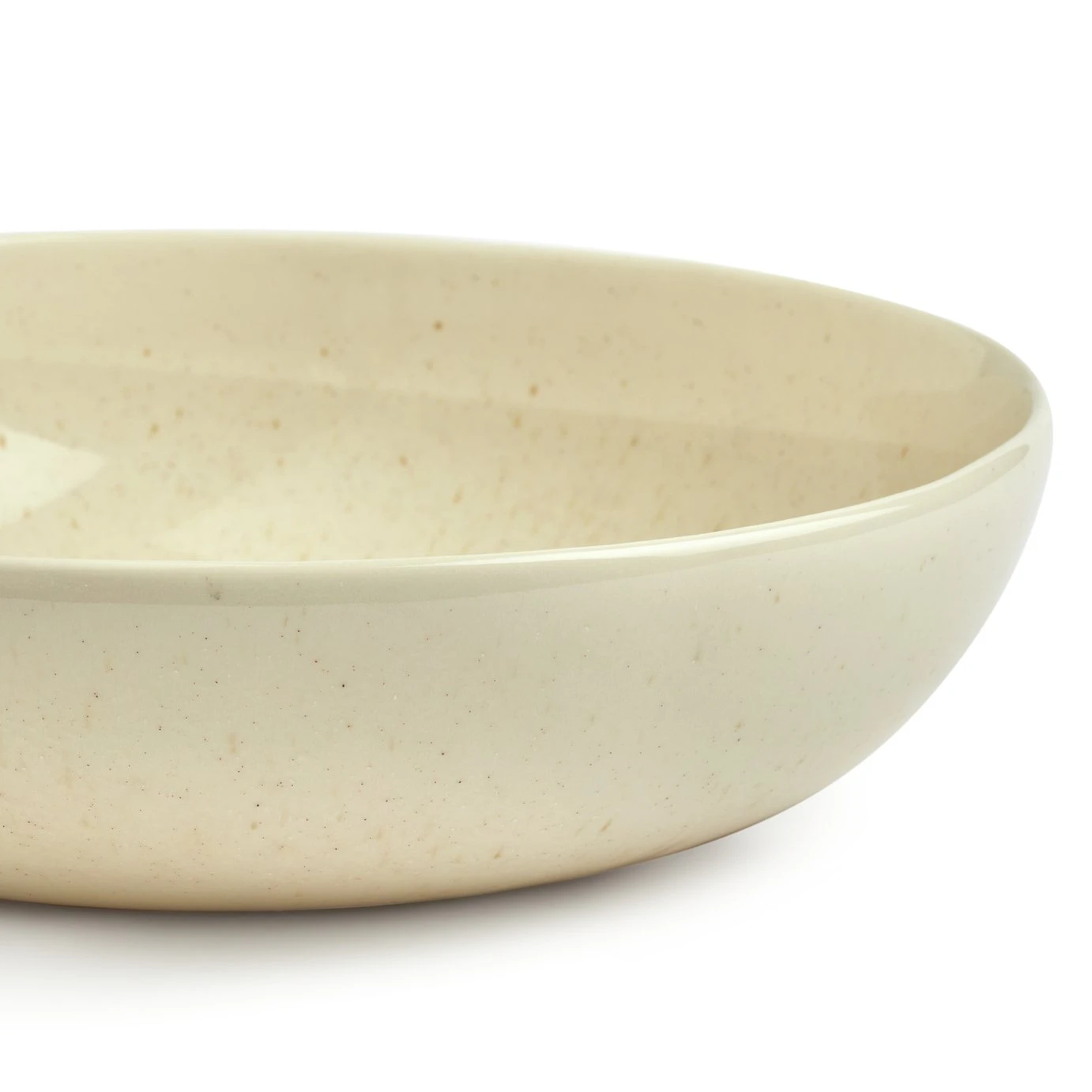 Habitat Evora Speckled Salad Bowl - Natural 5 Habitat Evora Speckled Salad Bowl - Natural - Image 3