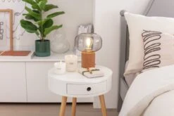 Habitat Pallas Cork Desk Lamp - Natural -Habitat 9441189 R Z005C