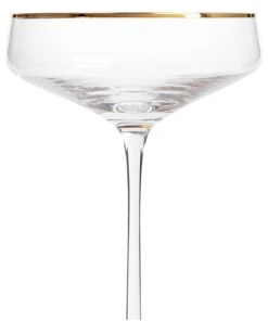 Habitat Gold Rim Set Of 4 Champagne Coupe 10 Habitat Gold Rim Set Of 4 Champagne Coupe -Habitat 9442535 R Z004A