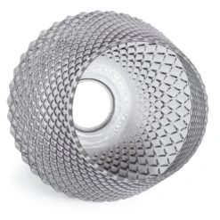 Habitat Nubia Faceted Glass Shade - Smoke Grey 13 Habitat Nubia Faceted Glass Shade - Smoke Grey -Habitat 9453957 R Z003A