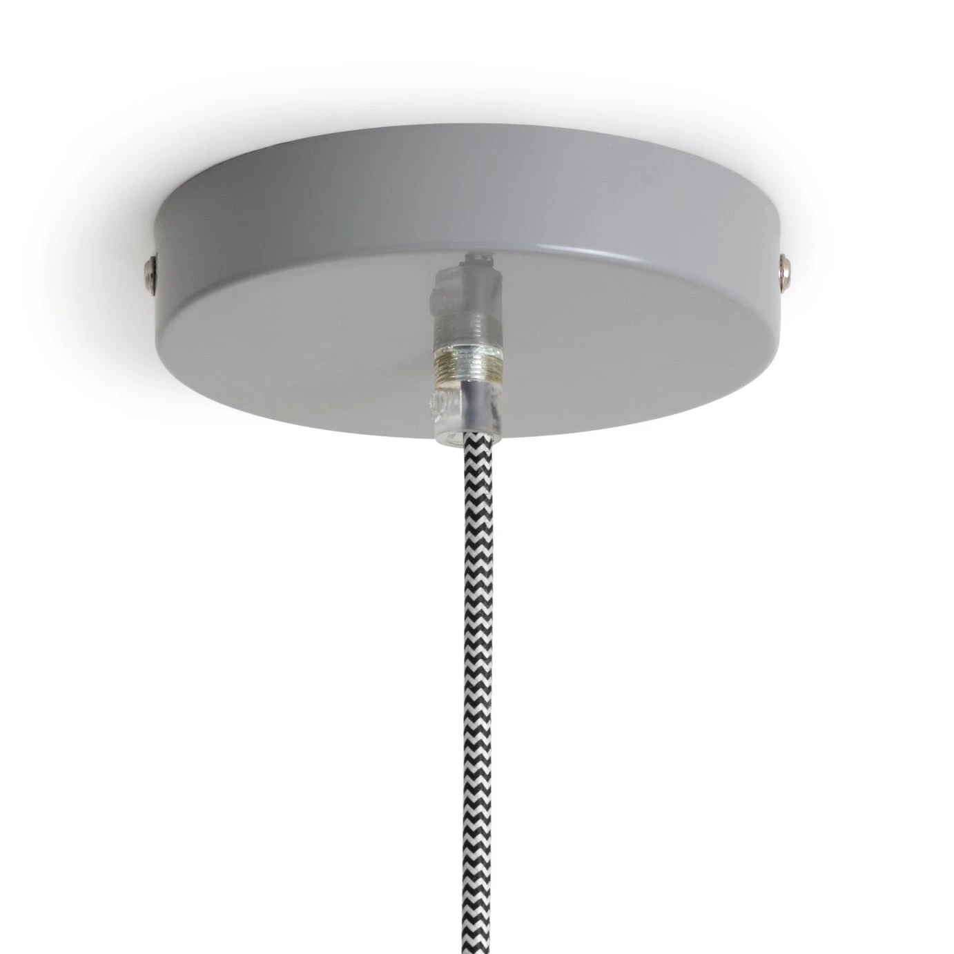 Habitat Aerial Spun Aluminium Pendant Light - Grey 6 Habitat Aerial Spun Aluminium Pendant Light - Grey - Image 4