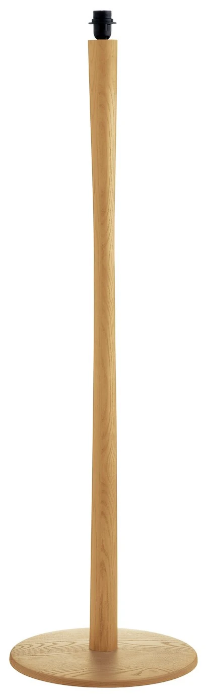 Habitat Pole Floor Lamp Base Only - Oak 3 Habitat Pole Floor Lamp Base Only - Oak