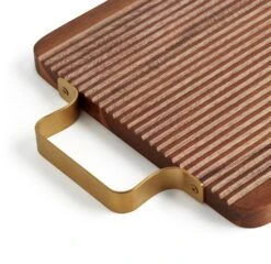 Habitat Acacia Groove Chopping Board -Habitat 9476697 R Z003A