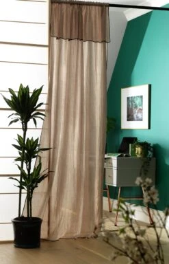 Habitat Double Voile Unlined Sheer Curtain - Natural -Habitat 9481981 R Z002C