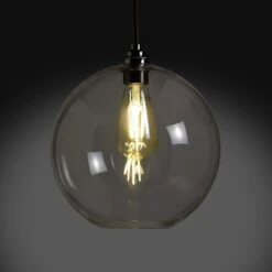 Habitat Toba Clear Pendant Glass Shade -Habitat 9482791 R Z002C