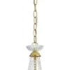 Habitat Capella Empire Chandelier - Brushed Brass -Habitat 9486333 R Z001A