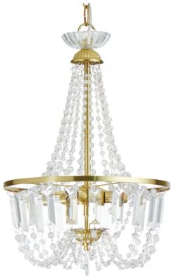 Habitat Capella Empire Chandelier - Brushed Brass 15 Habitat Capella Empire Chandelier - Brushed Brass -Habitat 9486333 R Z004A