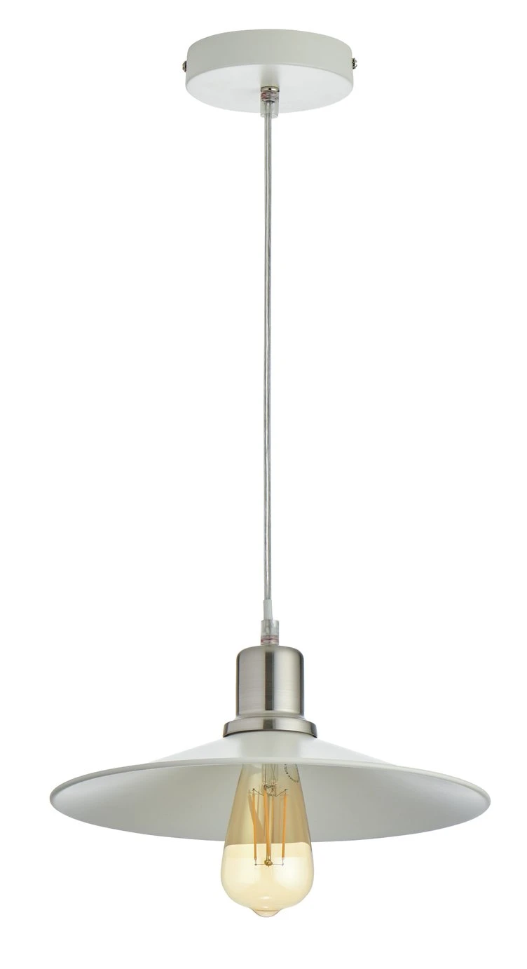 Habitat Pixie Pendant Light - Off White 3 Habitat Pixie Pendant Light - Off White