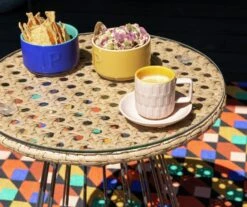 Habitat Noah 4 Seater Metal Garden Sofa Set - Black & Oak 23 Habitat Noah 4 Seater Metal Garden Sofa Set - Black & Oak -Habitat 9507092 R Z003C